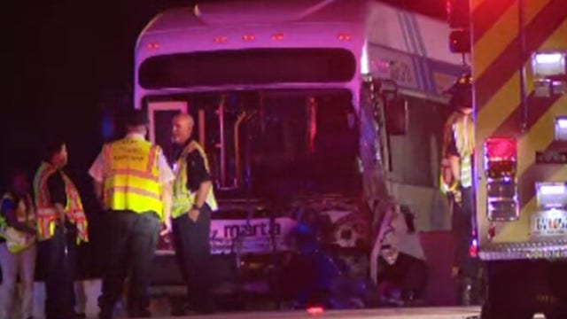 3 dead after Ford truck hits MARTA bus head-on in Fulton County