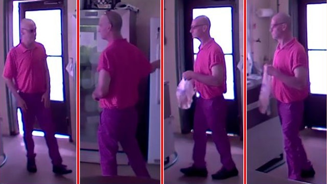 Man caught on camera stealing jar of money from farm store