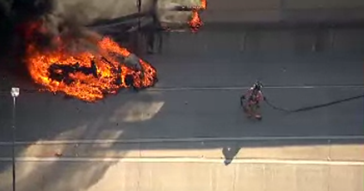 I-75 express lanes in Cobb County reopen after car fire | FOX 5 Atlanta