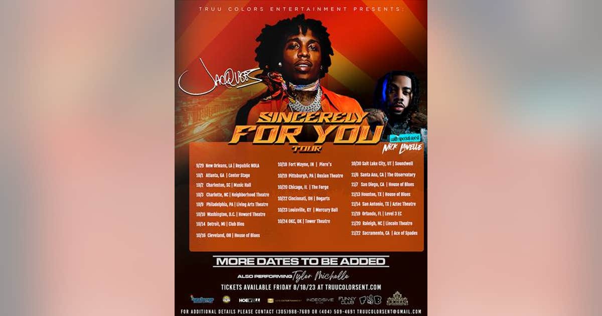 R&B sensation Jacquees headed to Atlanta for Oct. 1 performance | FOX 5 ...