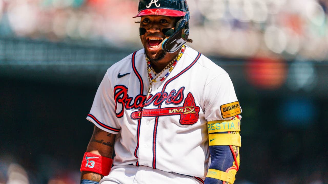 Braves become 1st MLB team to clinch playoff spot as Acuña and Olson lead rally past Pirates