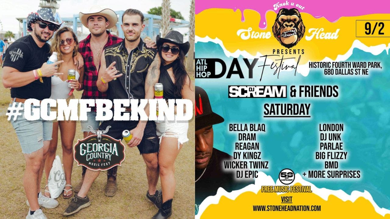 Georgia Country Music Fest, Taste of Soul, Atlanta Black Pride: Things to  do this weekend in metro Atlanta