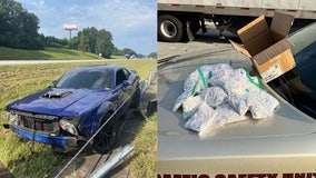 Driver caught with $400K in Ecstasy pills, cash after high-speed I-20 chase