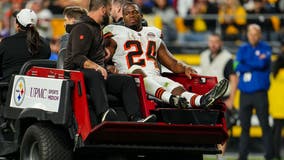 Browns running back Nick Chubb is believed to have only 1 torn ligament, AP source says