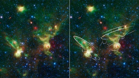 ‘Star Trek’ nebulae captured by NASA’s Spitzer Space Telescope