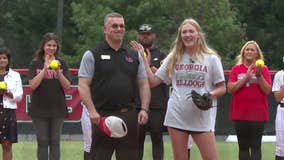 Metro Atlanta principal honored at softball game after saving coach’s life