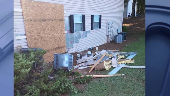Residents left homeless after car crashes into Morrow apartments