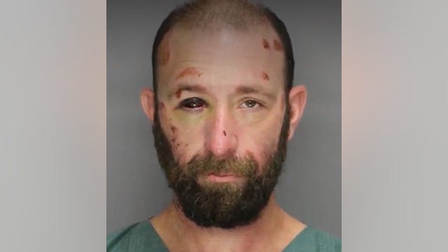 Acworth man sentenced to prison for naked attack on officer while high on drugs