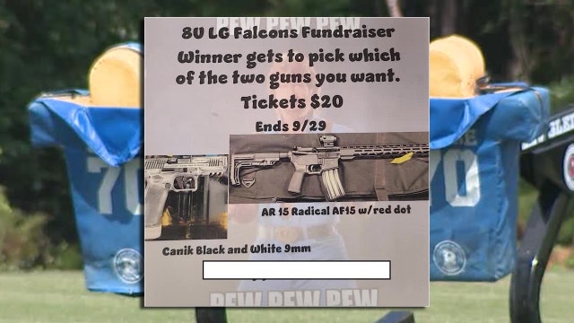 Georgia youth football team gun raffle raises concern