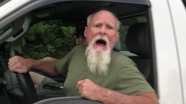 Man accused of running down bicyclists, threatening to kill them all