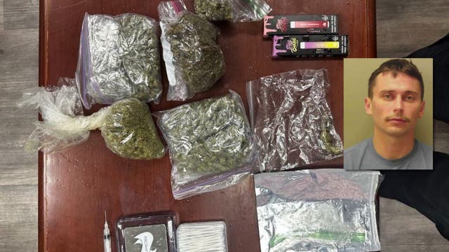 Blairsville man arrested for drug possession at gas station on Highway 76 in Towns County