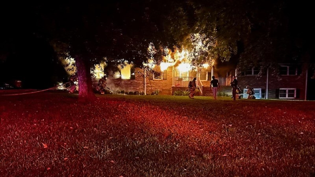 Cobb County firefighter injured battling house fire; resident has medical emergency