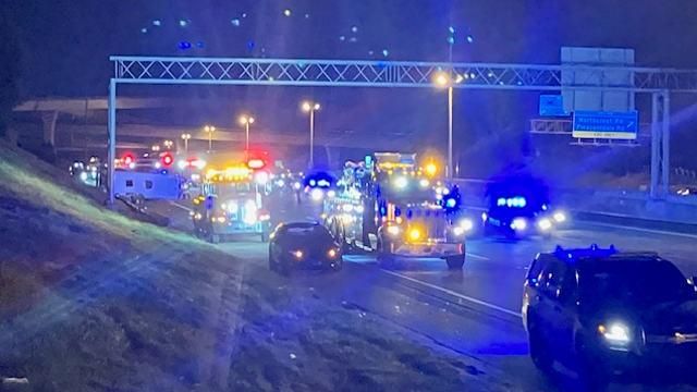 11 injured after bus overturns along I-85 near Chamblee Tucker Road