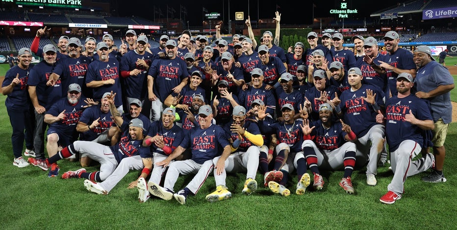 Champs of the east: Braves claim 3rd straight NL East division crown –  WSB-TV Channel 2 - Atlanta