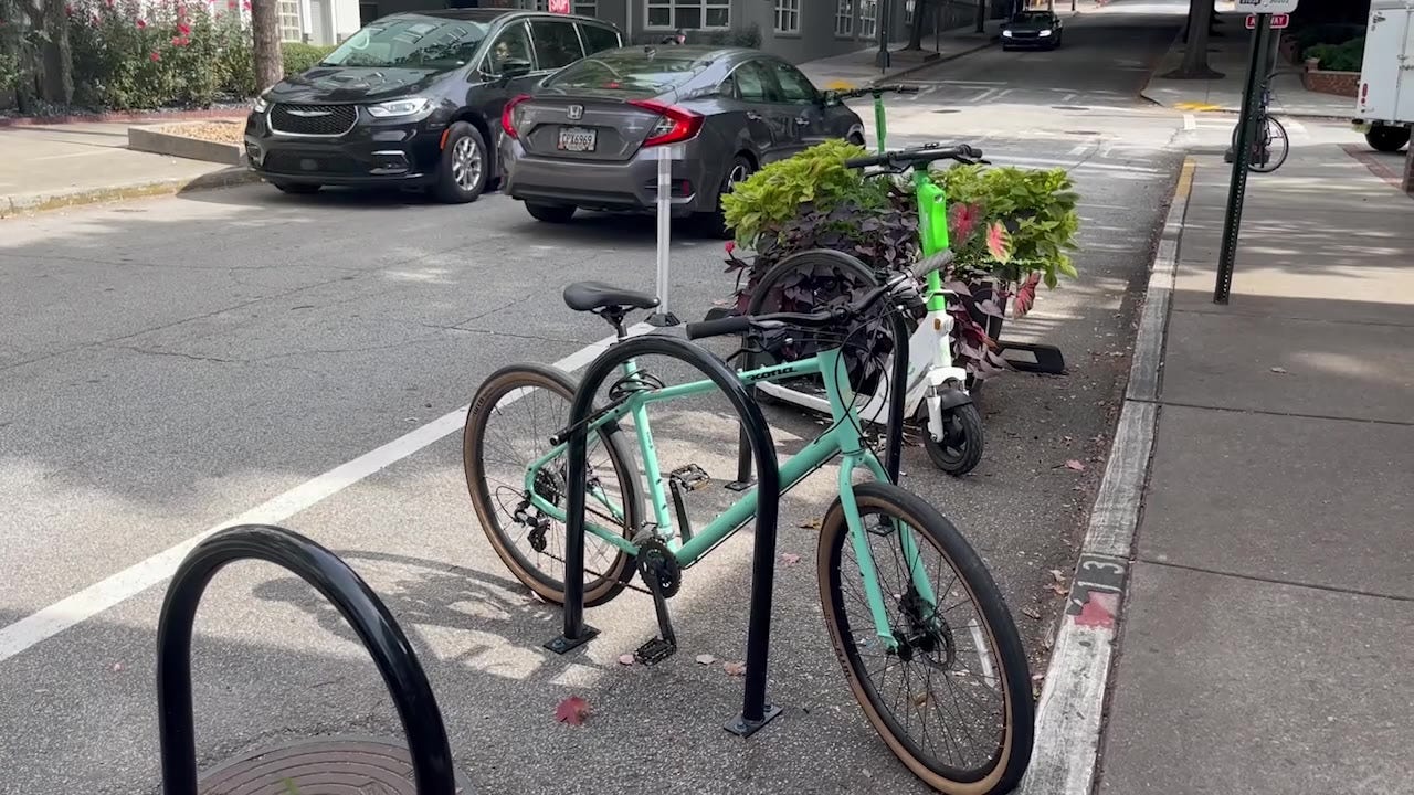 New app helps bike riders report racks in Atlanta