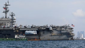 North Korea threatens nuclear strike over US aircraft carrier's arrival in South Korea
