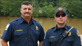 Firefighters honored for saving woman drowning in Chattahoochee River