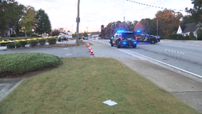 Pedestrian killed near Clairmont, Dresden Drive in Brookhaven, road closed