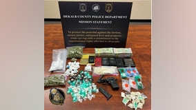 Cocaine, marijuana, mushrooms and gun seized by DeKalb, Gwinnett police during search