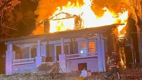 Firefighters battle 'stubborn' vacant house fire in Jasper; call blaze 'suspicious'