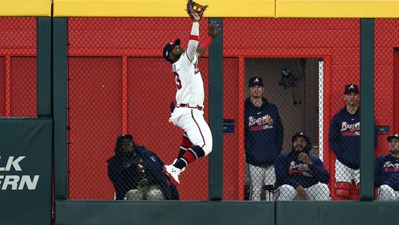 NLDS Game 2: Riley, d'Arnaud homers: Harris puts cap on Braves 5-4 win over Phillies