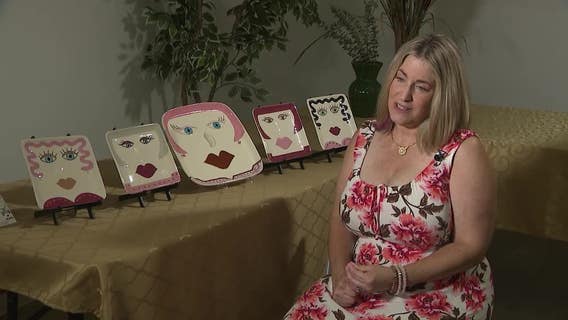 Atlanta artist's collection aims to create year-round breast cancer awareness