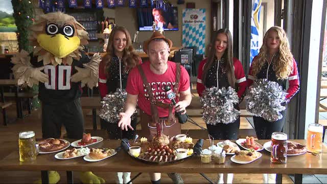 Raising a stein to the Falcons at Atlanta’s Der Biergarten