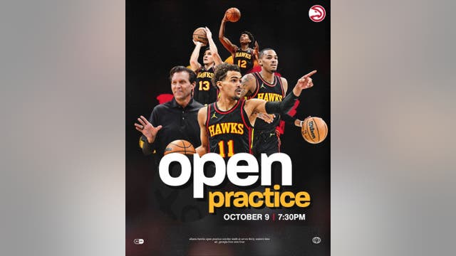 Atlanta Hawks to hold open practice on Oct. 9, find out how to get tickets