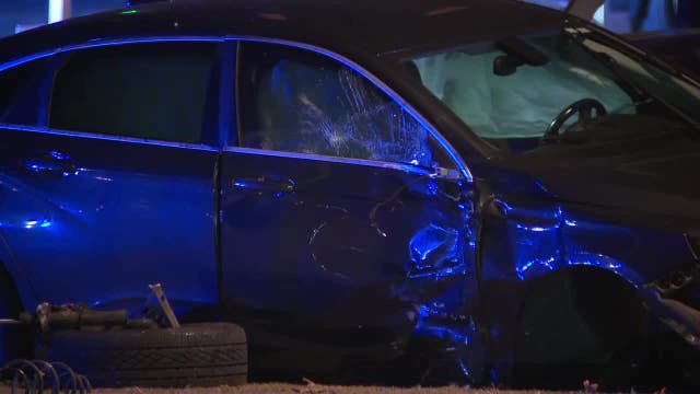 Driver of SUV shot in Monroe parking lot, crashes into sedan