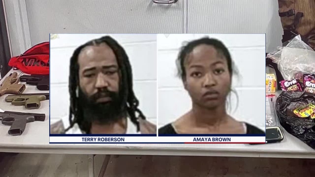 Cache of guns, drugs found inside car stopped for speeding, Roswell police say