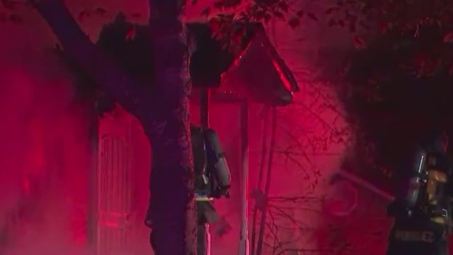 Firefighters respond to duplex fire on Mildred Place