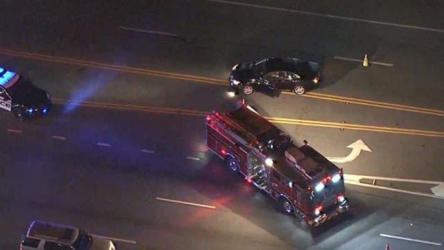 Pedestrian struck by vehicle on Cobb Parkway in Marietta Tuesday morning