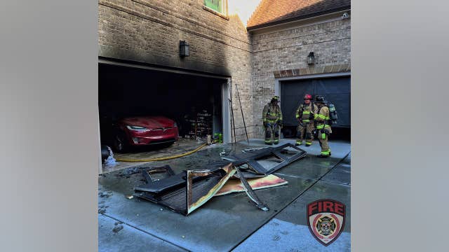 Fire at Alpharetta home damages car in garage, no injuries reported