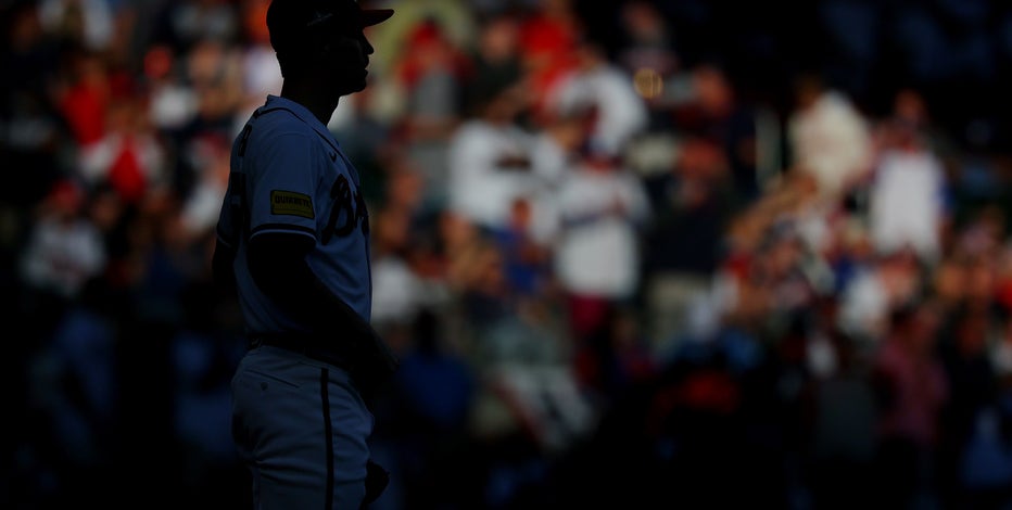 Fans look on before a game between the Boston Red Sox and the Atlanta  News Photo - Getty Images