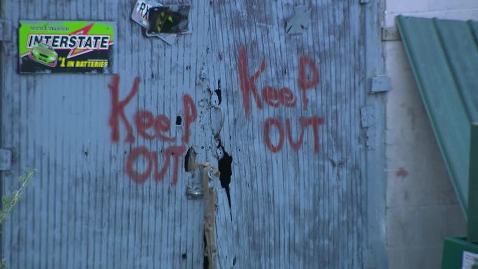 A house across the street from Buchanan Elementary School was busted during a drug raid on Oct. 20, 2023.