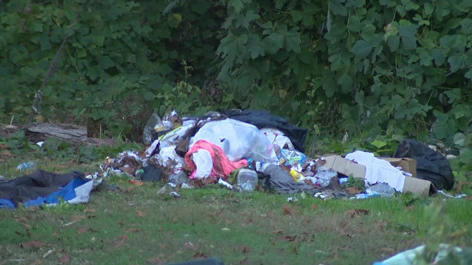 A house across the street from Buchanan Elementary School was busted during a drug raid on Oct. 20, 2023.