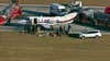 Landing gear problem causing hard landing at Peachtree-DeKalb Airport