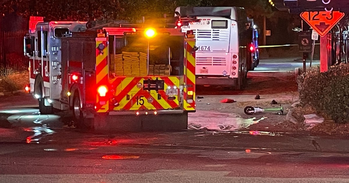 Scooter rider dies after being struck by MARTA bus in Midtown Atlanta ...
