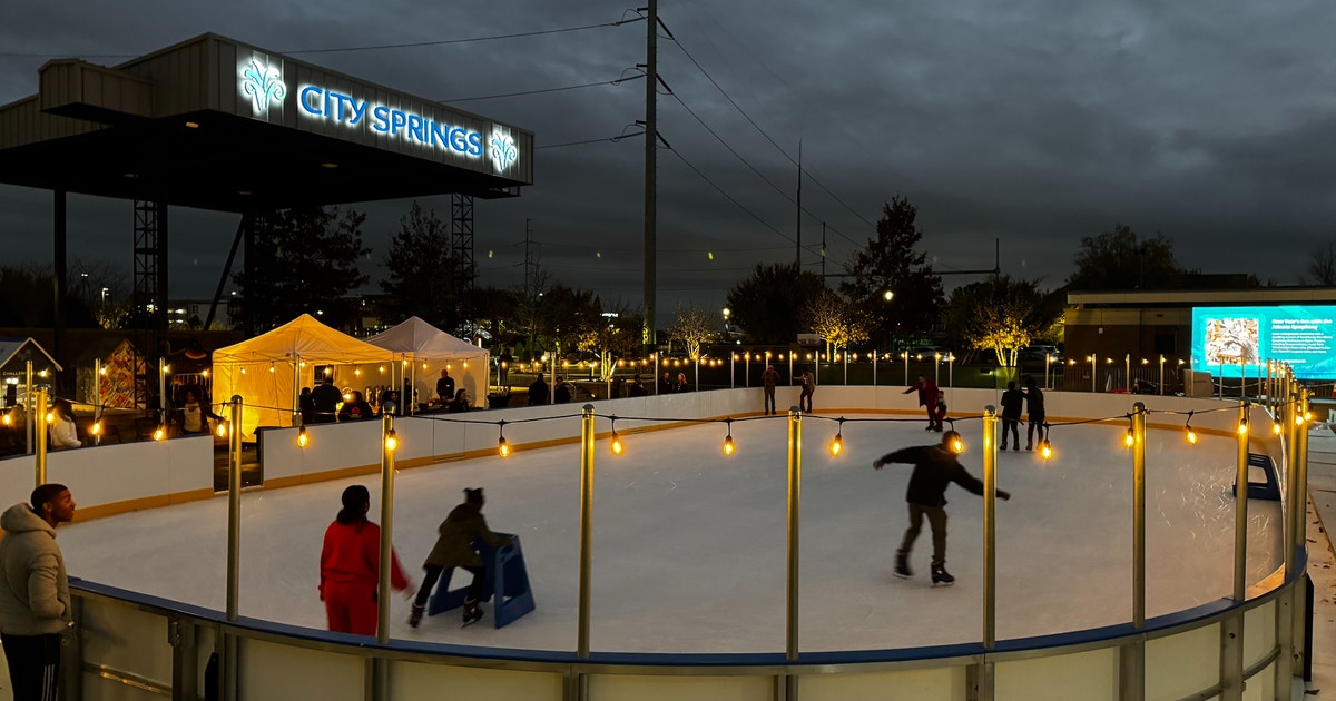 Lace up those skates; New outdoor ice skating rink to open in Sandy ...