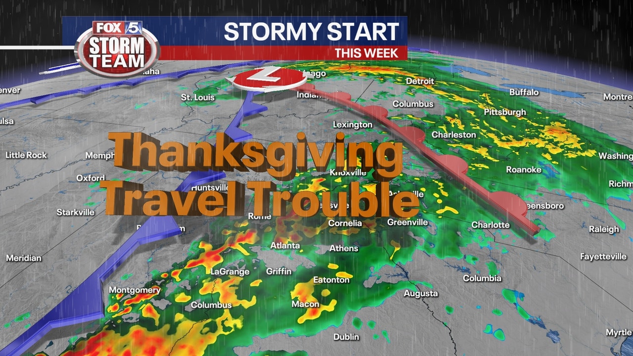 Thanksgiving Weekend Forecast: Breezy With A Side Of Light Showers ...