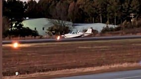 Plane makes no-gear landing at Habersham County Airport, no injuries