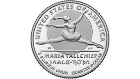 Maria Tallchief, America’s 1st prima ballerina, featured on US quarters