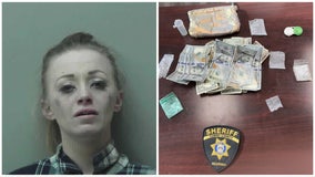 Hayesville woman arrested for felony possession of large amount of drugs
