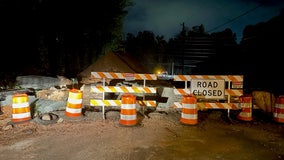 Gas line break shuts down Northside Drive in Sandy Springs