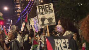 Pro-Palestinian protesters take to Midtown Atlanta streets as Israeli-Hamas war enters 2nd month