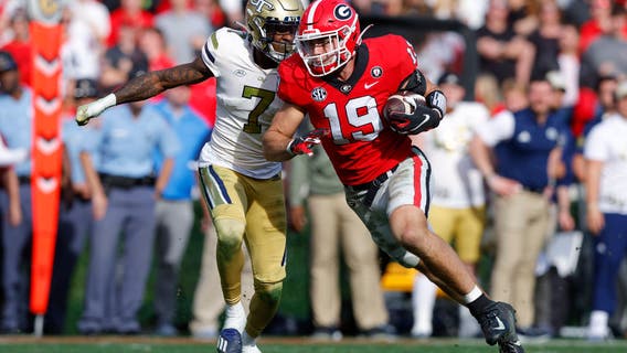 Dominant Georgia puts 28-game winning streak, bragging rights on the line against Georgia Tech