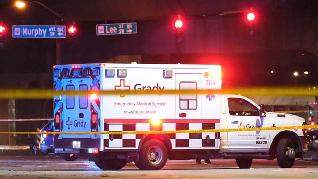 Pedestrian struck near Whitehall, Lee streets in Atlanta