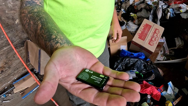 Trashing lithium-ion batteries causing fires across Georgia