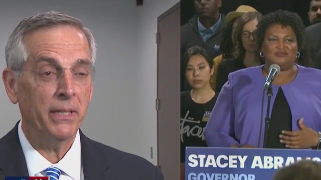 Secretary of State Brad Raffensperger criticizes Stacey Abrams on social media