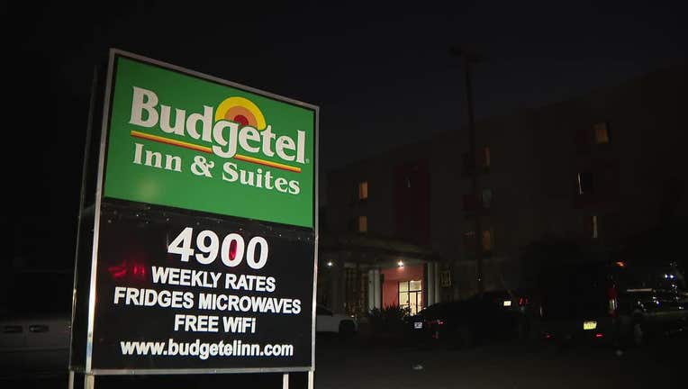The Cobb County Police Department is investigating a deadly shooting at the Budgetel Inn & Suites located on 4900 Circle 75 Parkway in Atlanta on Nov. 28, 2023.